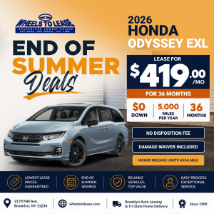 2026 Honda Odyssey EX-L