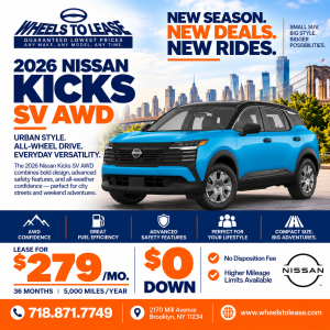 2026 Nissan Kicks SV AWD