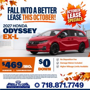 2027 Honda Odyssey EX-L - oct
