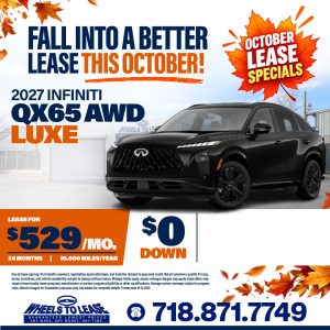 2027 INFINITI QX65 AWD LUXE oct 529