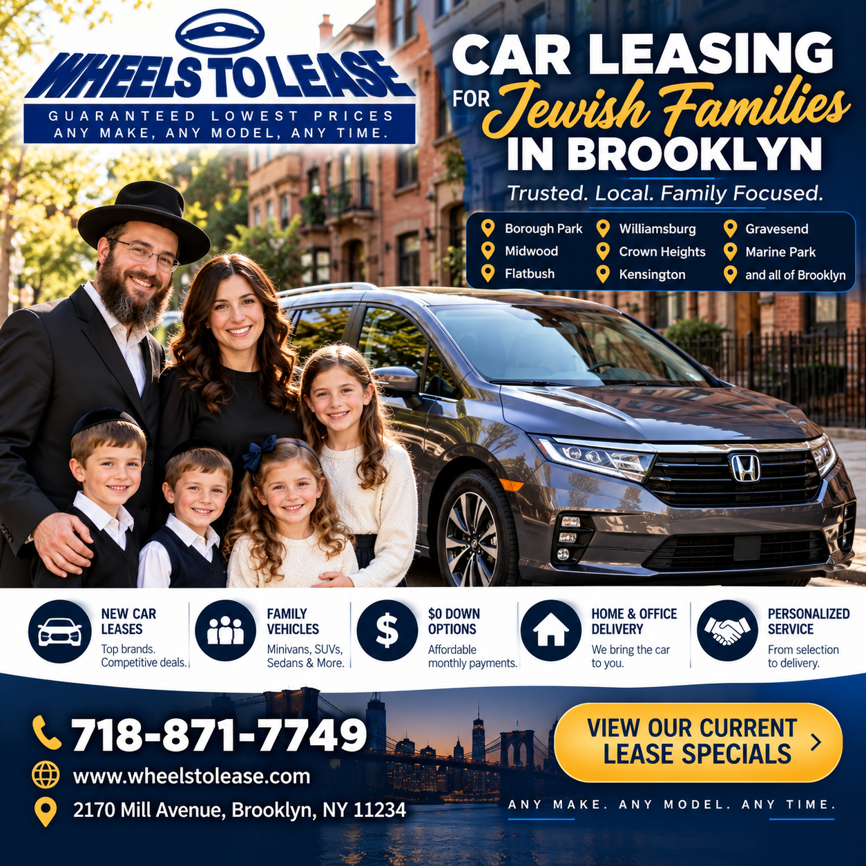 Brooklyn Family Car Leasing Advertisement Brooklyn Family Car Leasing Advertisement